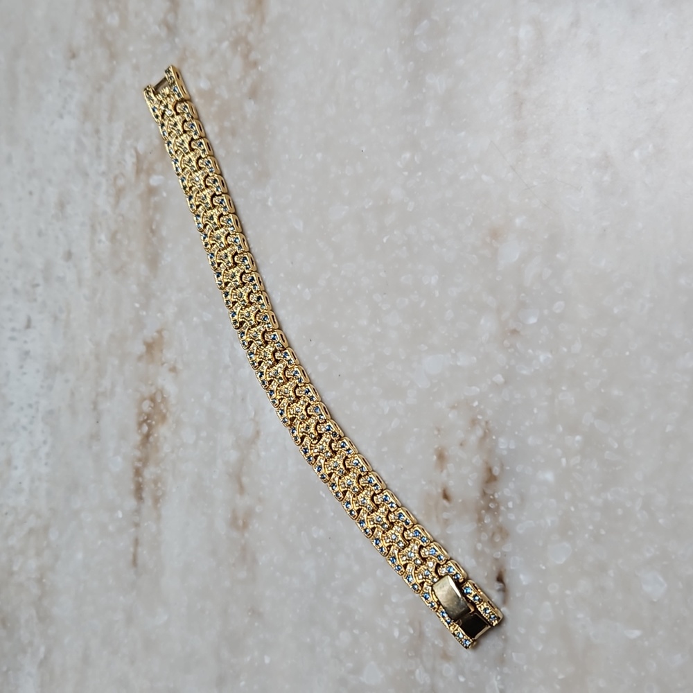 😍Jackie Kennedy Reproduction Sapphire Bracelet😍NWOT